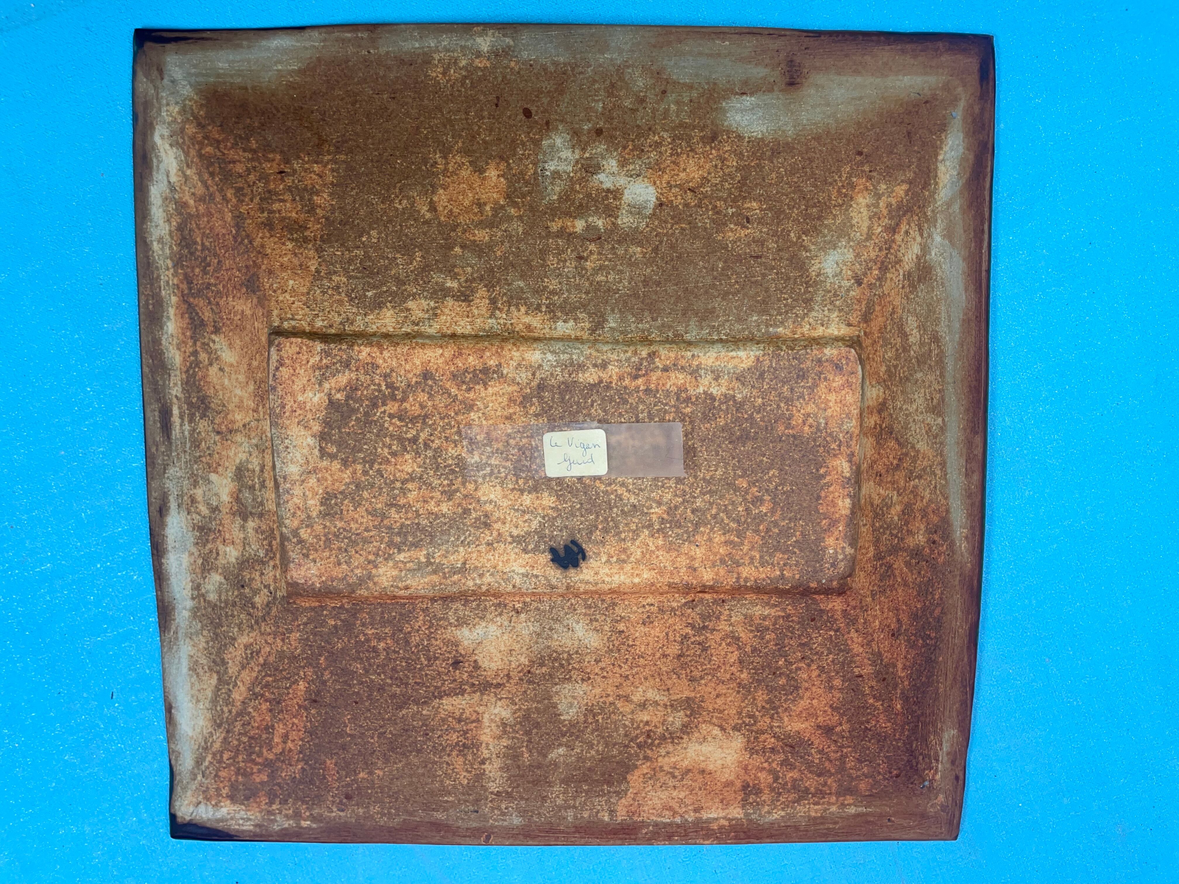 Le Vigan contemporary ceramics, signature to identify