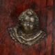 Neo-baroque antique buffet in silvered pine, Italy, 19th century