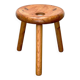 Mid-century pine sauna stool by Bertel Gardberg for Artek, 1950s.