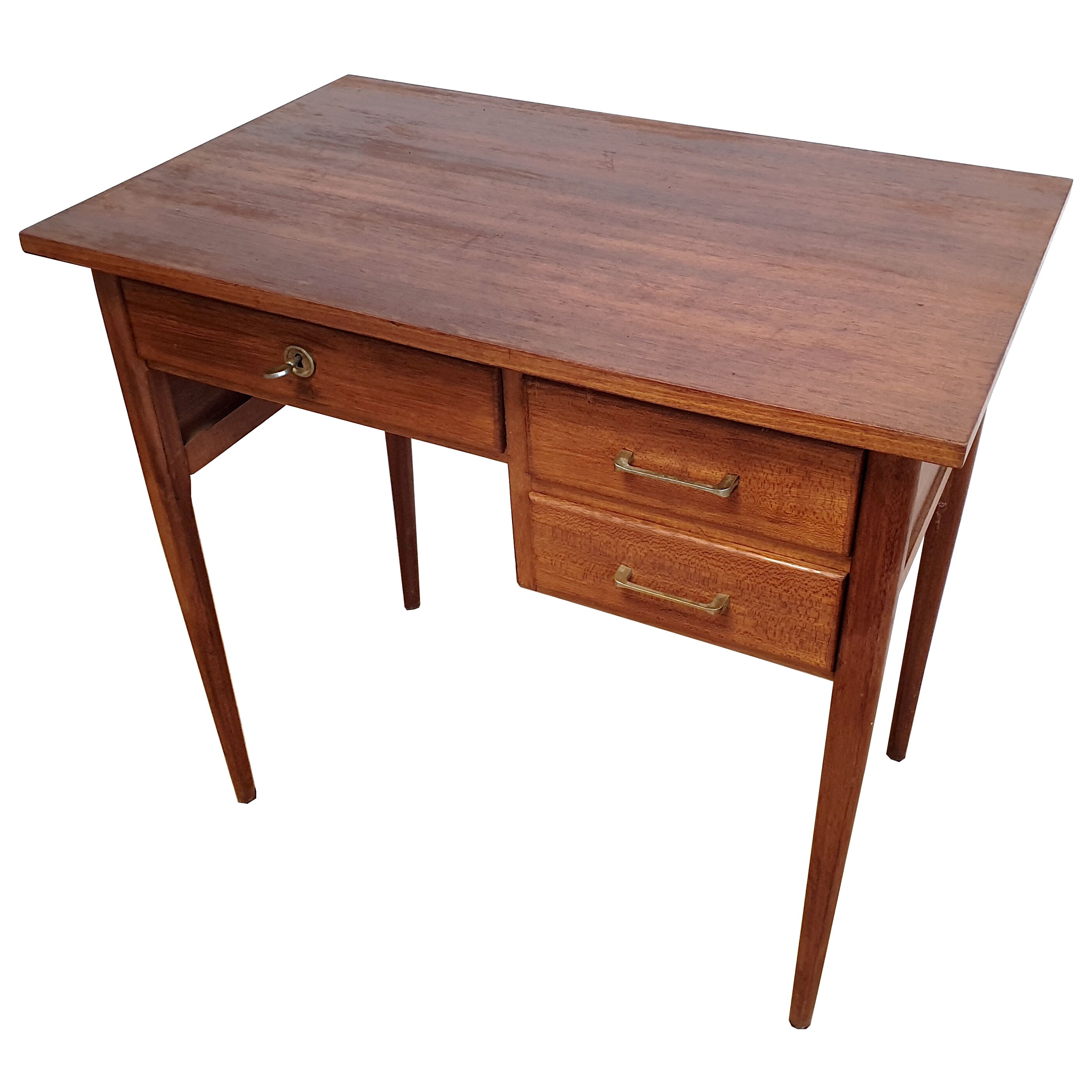 Bureau scandinave en teck années 70