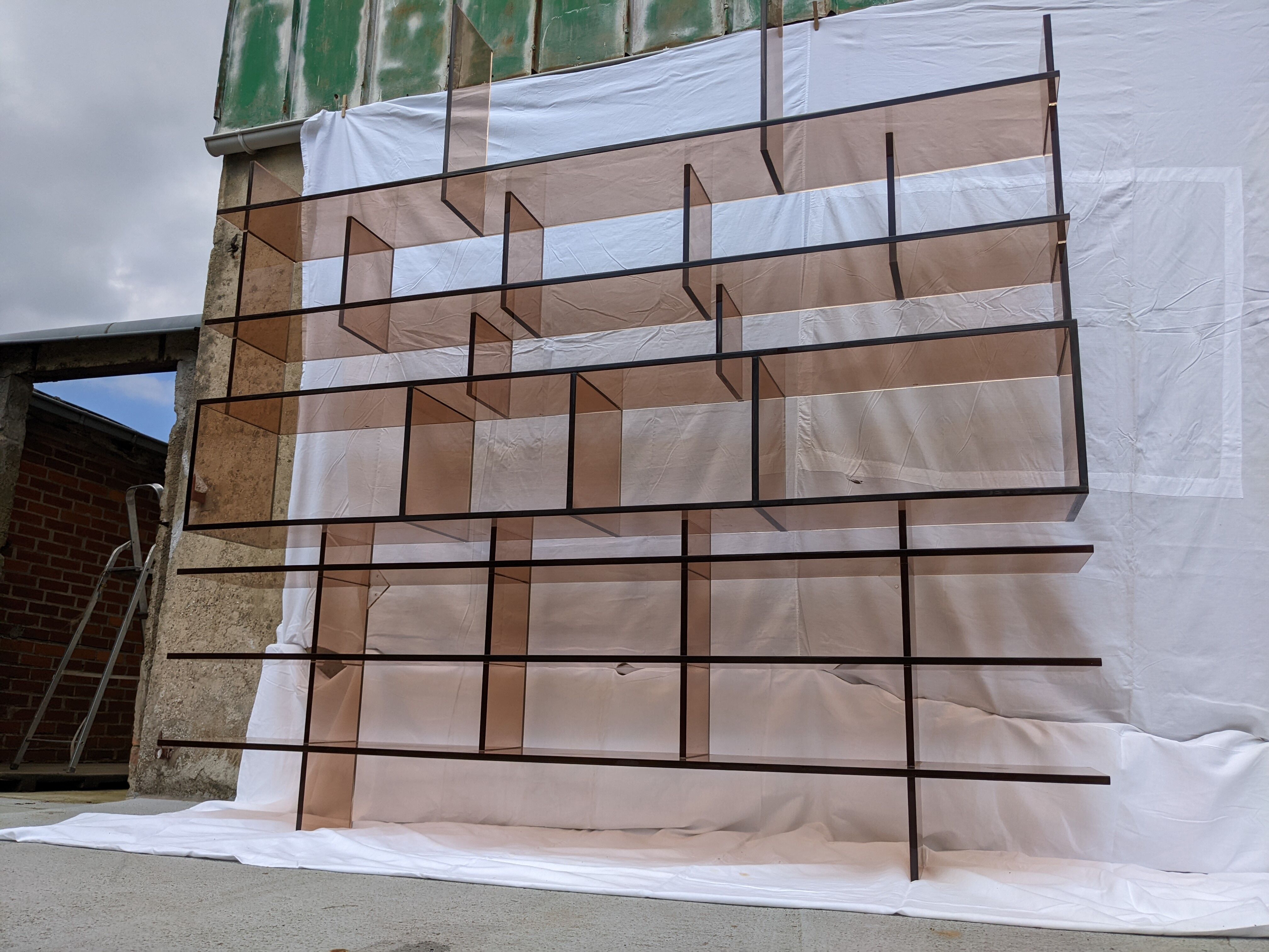 Modular plexiglass 70 library