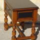 Small rustic bedside table