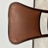 Set of 3 dining chairs by Gustav Siegel for J&J Kohn