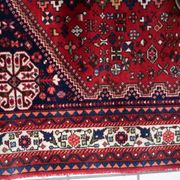 Handmade vintage Persian Malayer rug 106cm x 151cm, 1970s