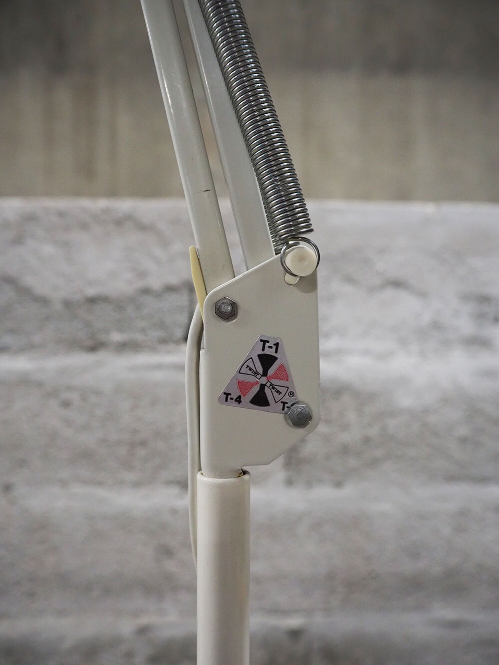 Twist vintage T1 series articulated floor lamp, 70s