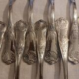 Antique flatware set for 51 place settings