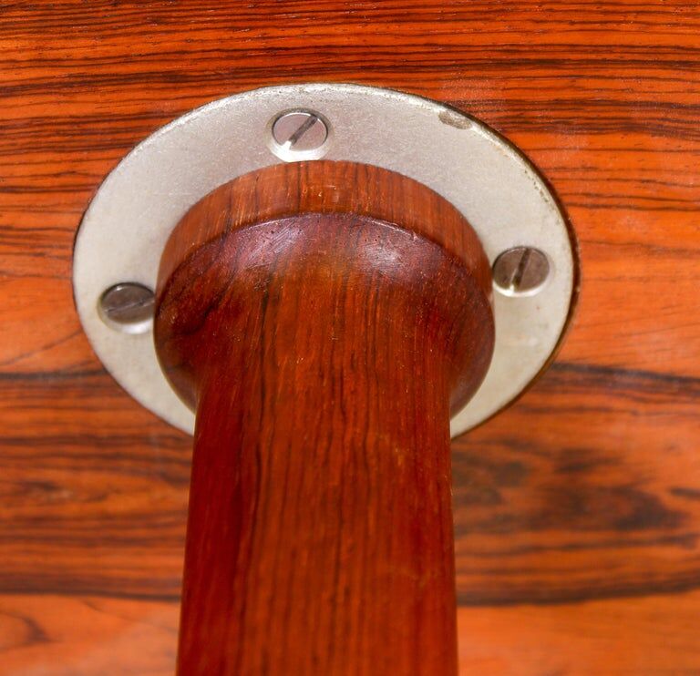 Hans J Wegner rosewood table by Andreas Tuck 1950s