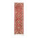 1970s Vintage Turkish Hand-Knotted Wool Cotton Red Runner Rug 93x324