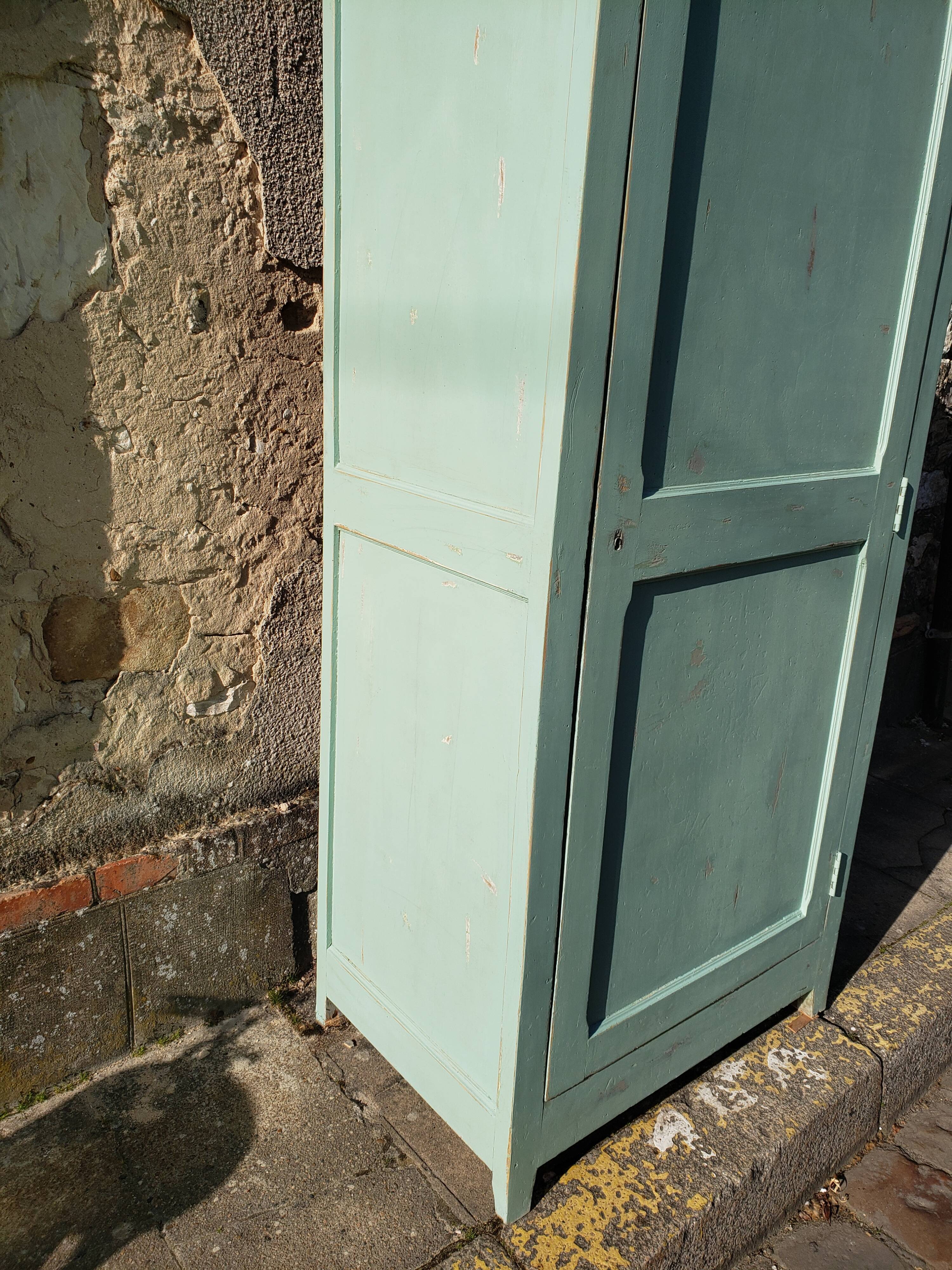 Parisian wardrobe patina ancient mint