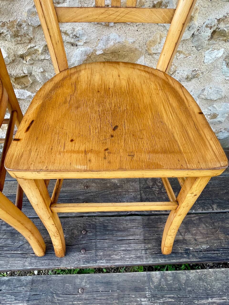 Pair of bistro chairs circa 50s/60s