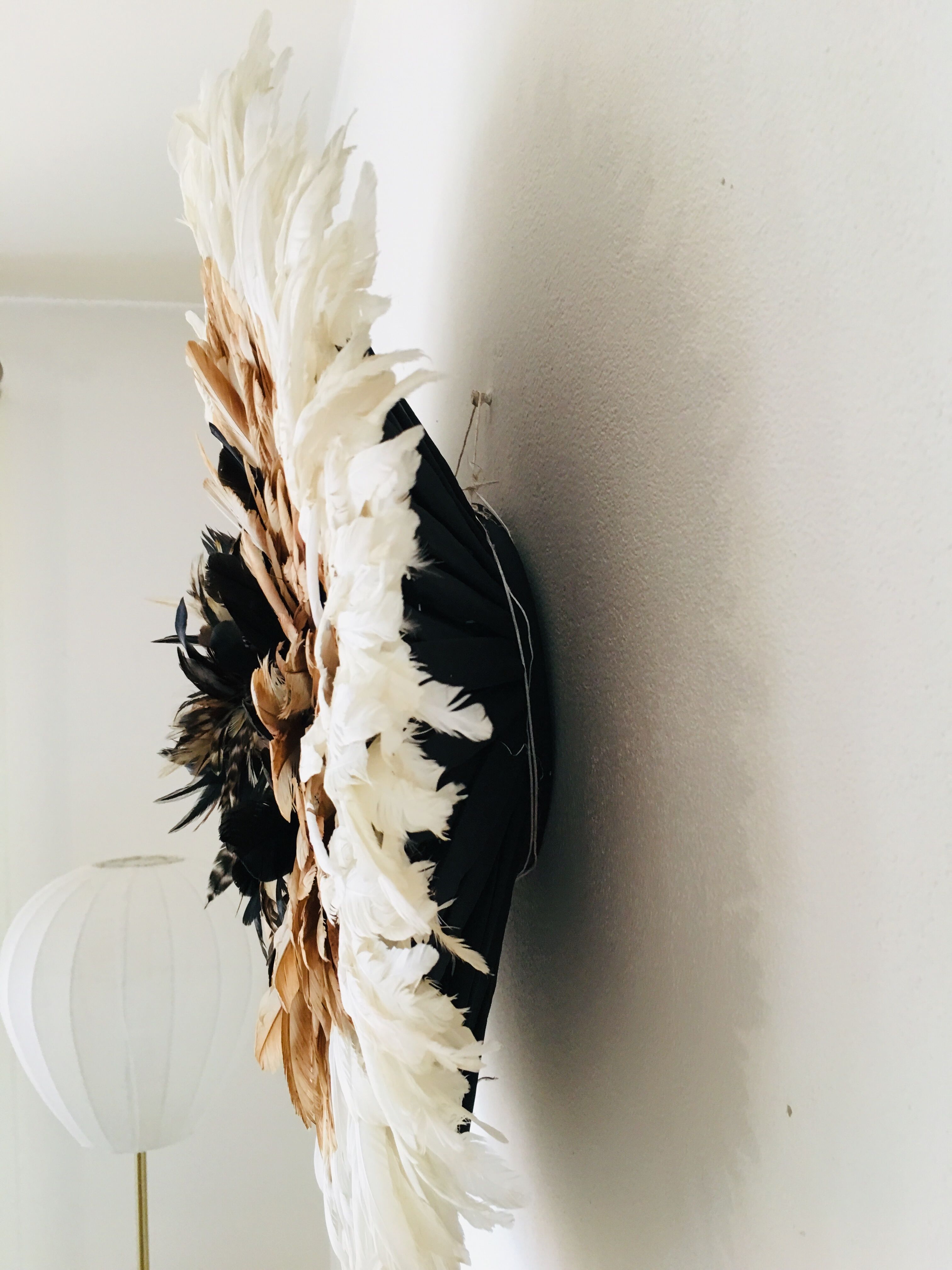 Juju hat beige speckled 65 cm