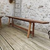 Pair of oak benches