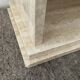 Travertine TV cabinet shelf from the 70s