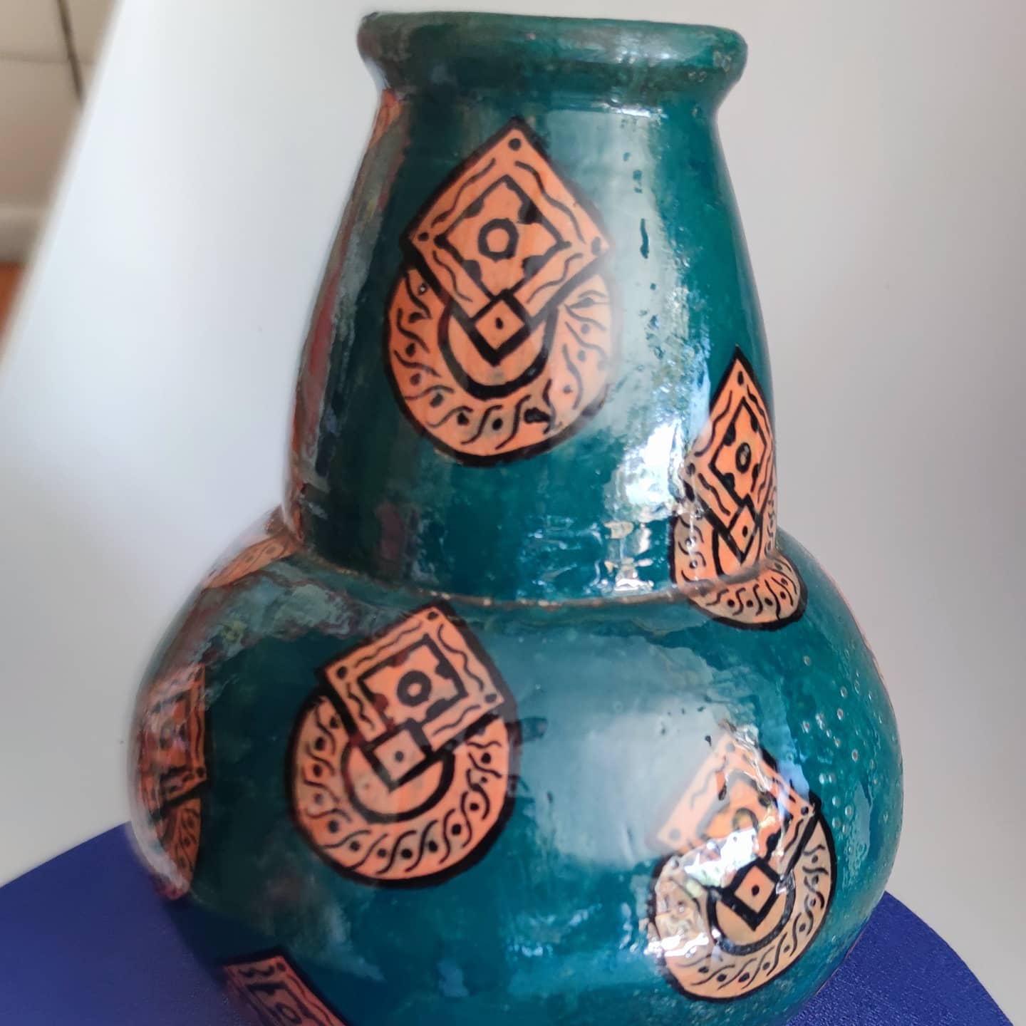 Ceramic vase by L. Andre, circa 1930