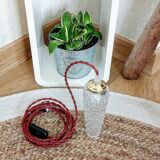 Vintage tube ball driver chiseled glass