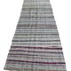 Vintage Turkish hallway rug 117x327 cm