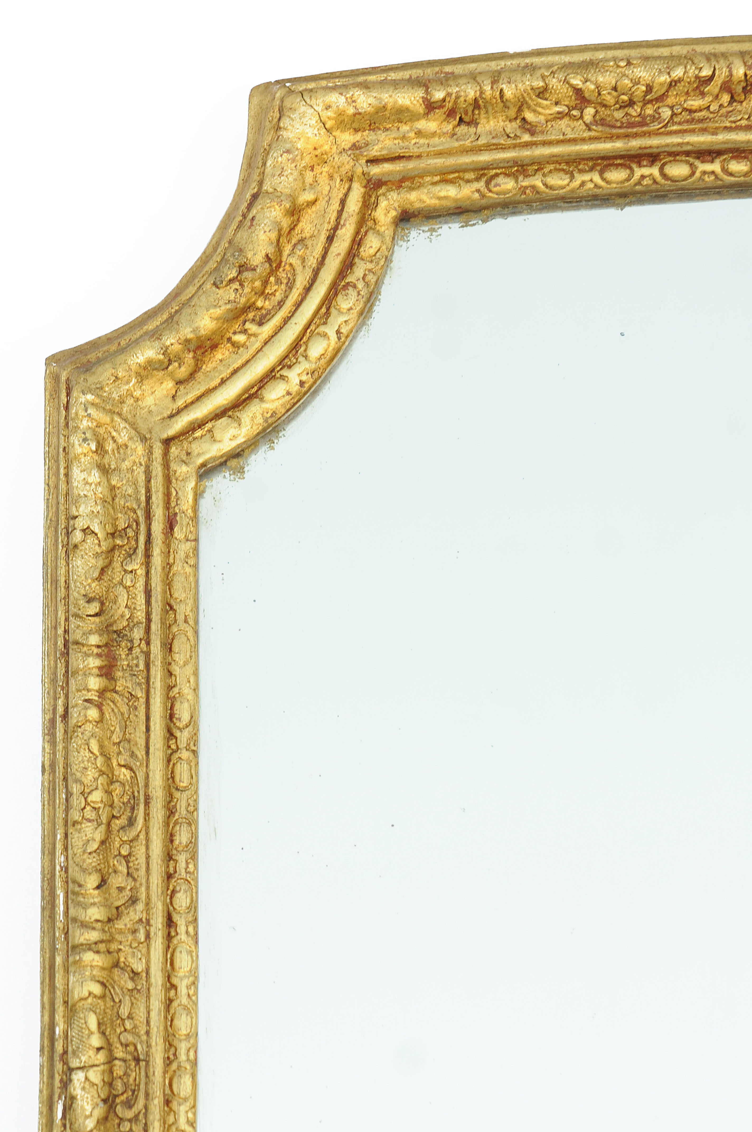 Miroir doré 132 X 62 cm