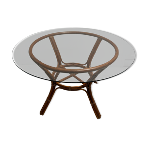 Table à manger en rotin