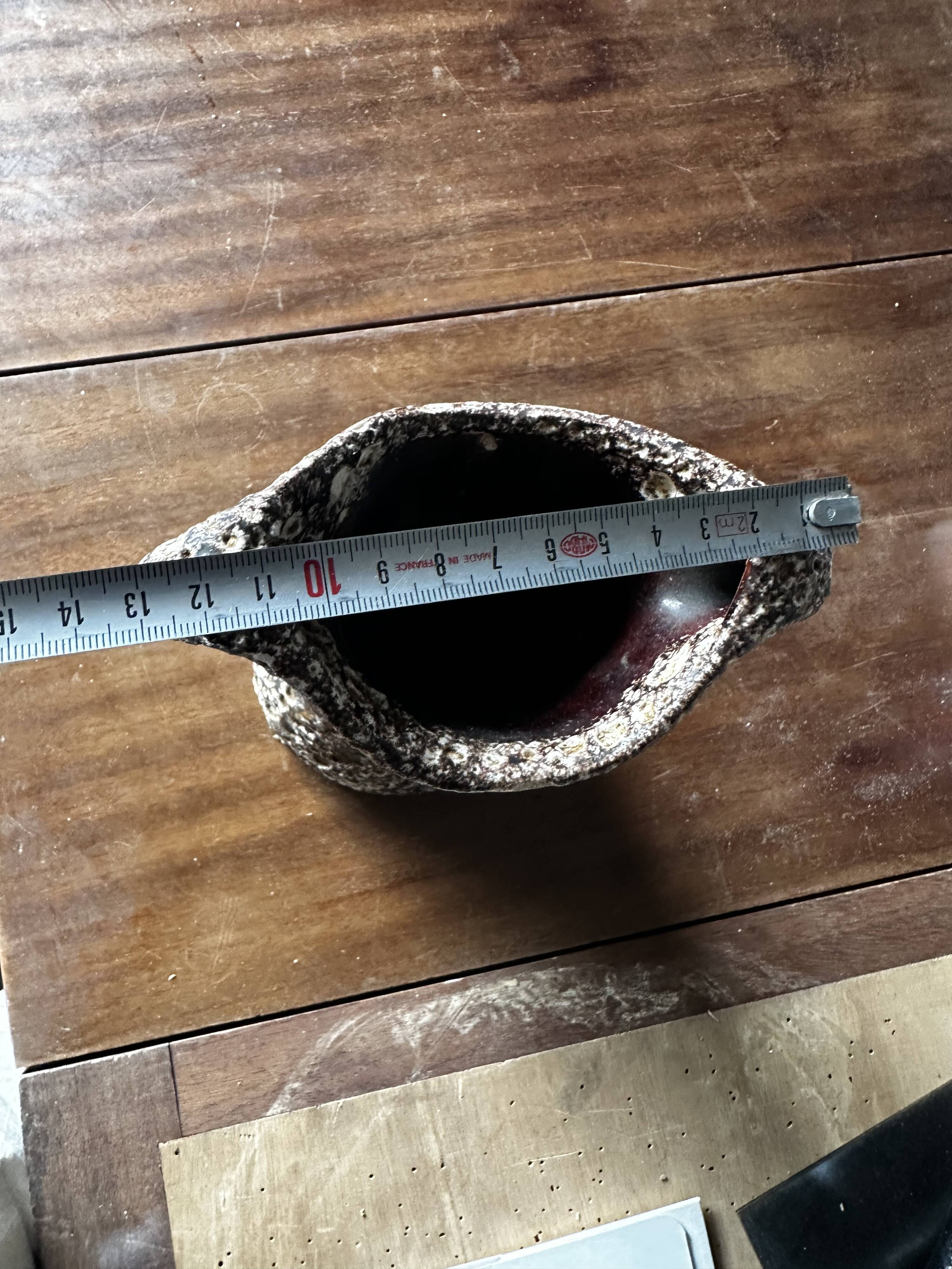 Fat Lava Vallauris vase H 24 cm