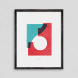Two rests in park - giclee print