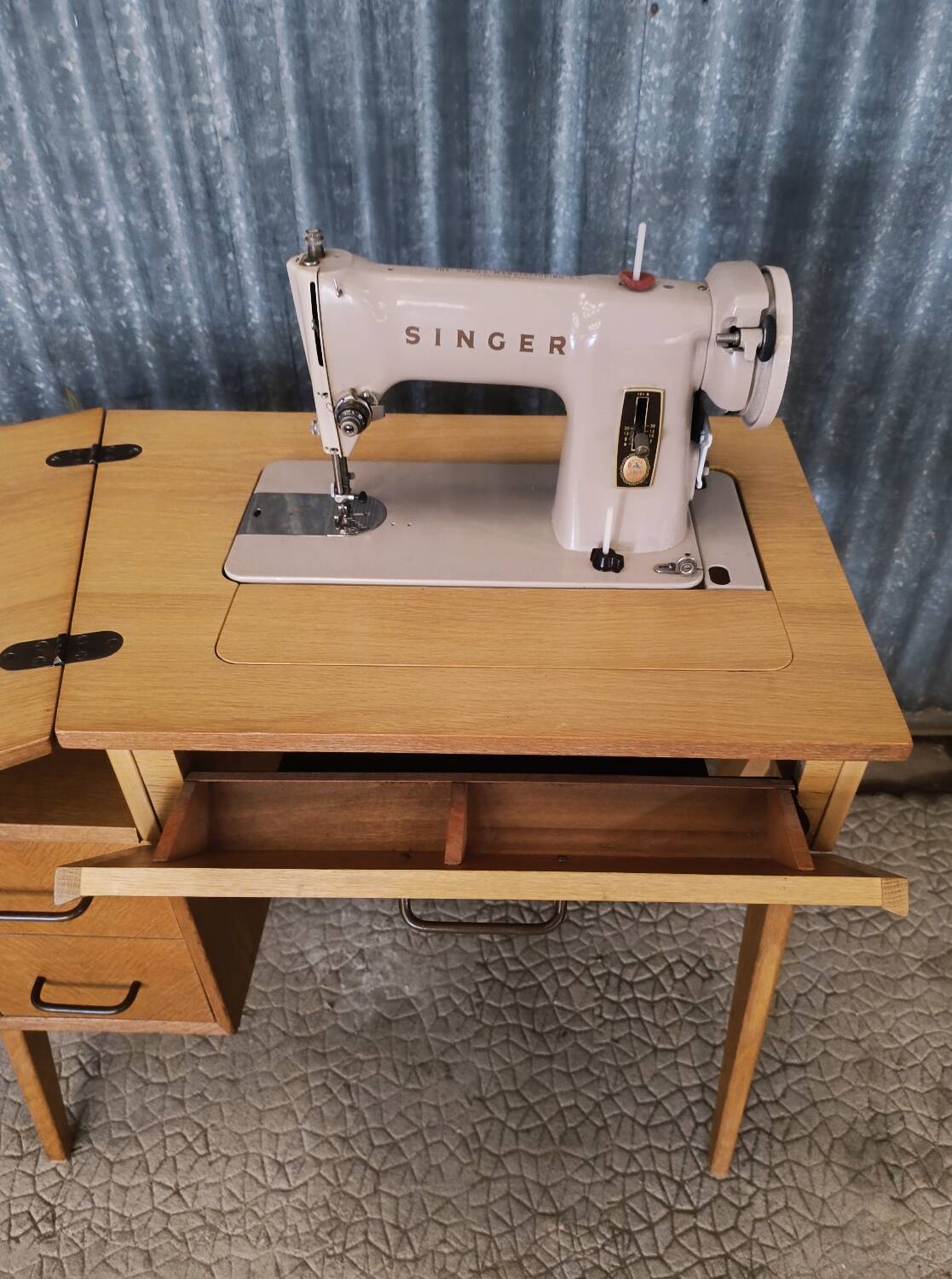 Scandinavian desk / worker / sewing furniture