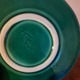 Set of 3 ceramic plates from Vallauris signed Cerenne vintage 60s