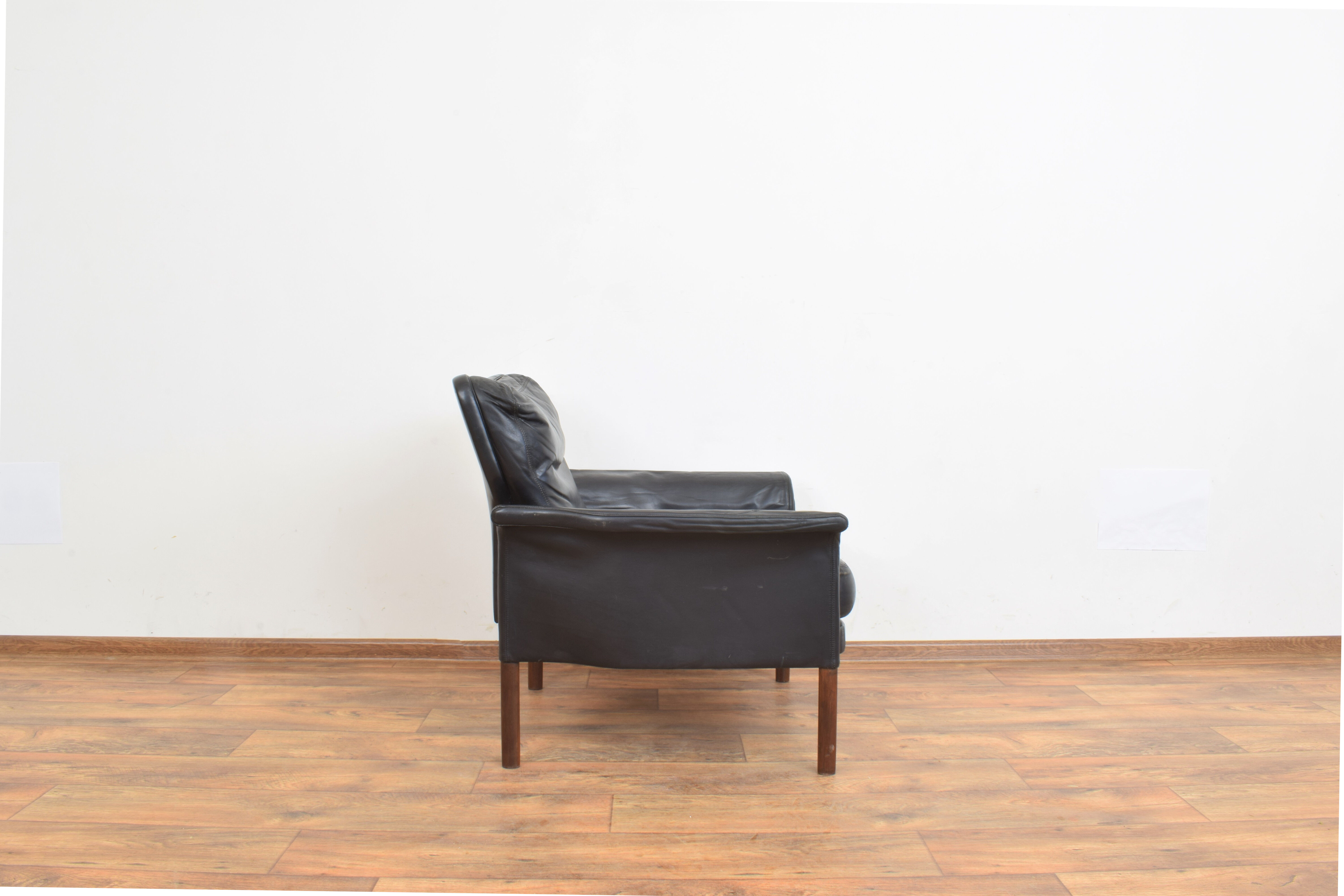 Danish Teak & Leather Armchair