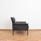 Danish Teak & Leather Armchair