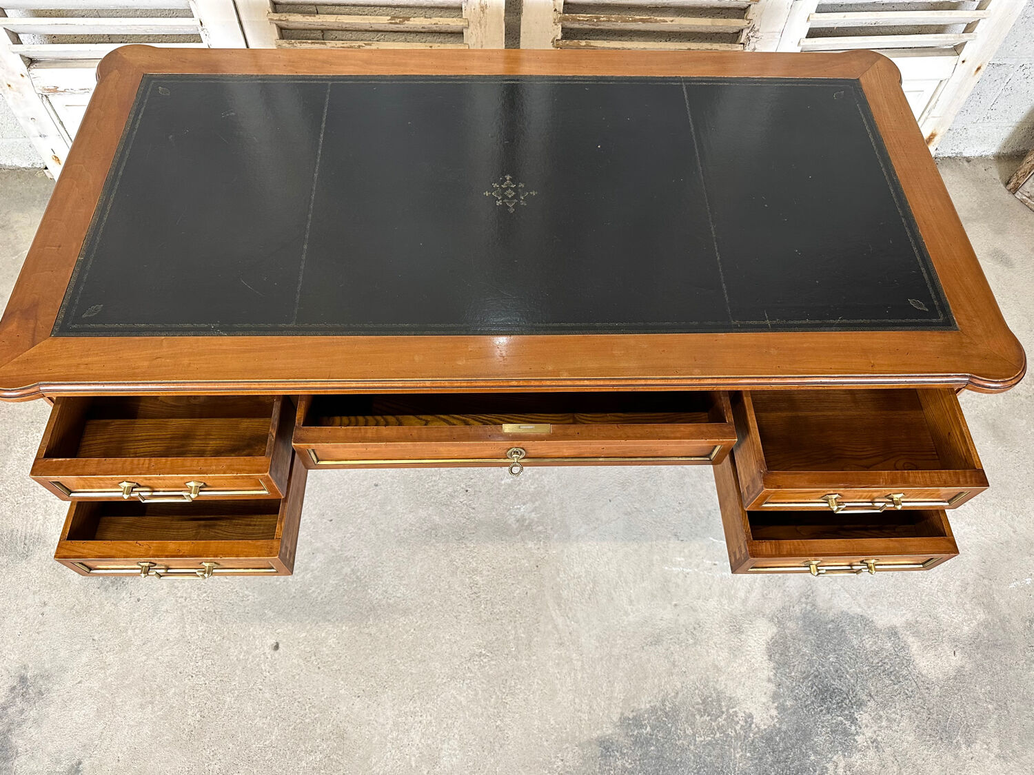 Louis XVI cherry style desk