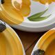 Sunflower dessert plates - Italian ceramic