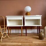 Vintage bedside tables