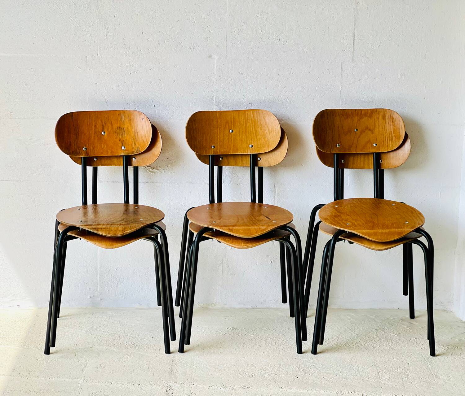 School Chairs by Kovona, set of 6