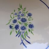 Vintage round serving dish Badonviller model Francine 200818