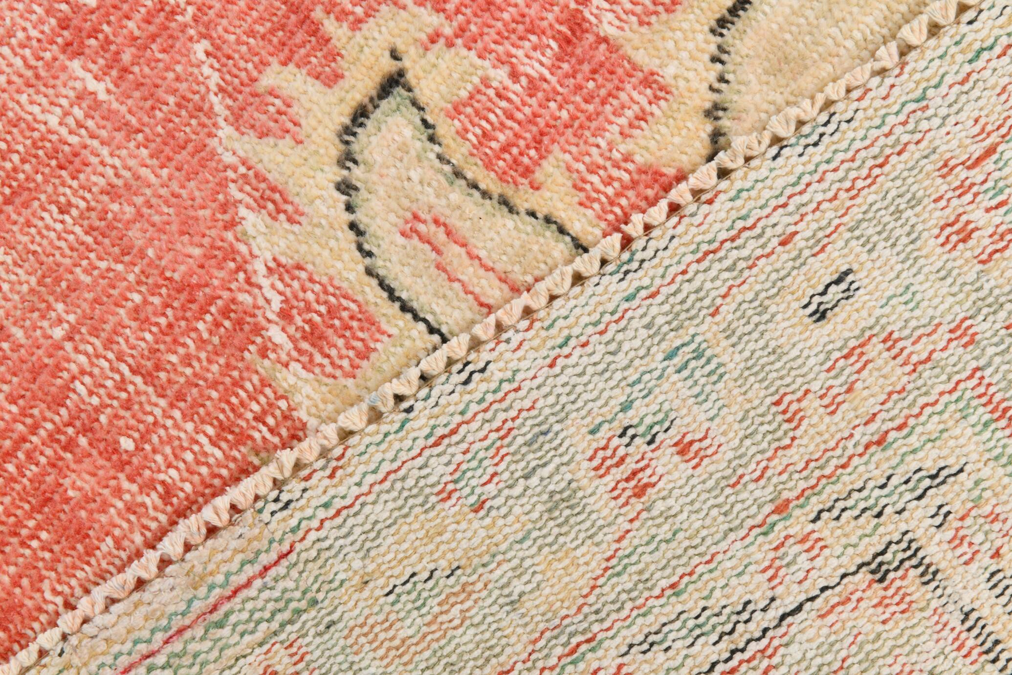 5x8 Red & Cream Turkish Rug 172x256Cm SK 21933