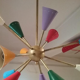 Chandelier in the style of the Italian creations of the 50's