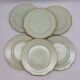 Limoges - M. Mandavy. 6 octagonal flat plates.