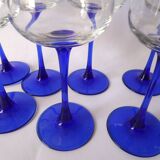 Blue balloon foot glasses