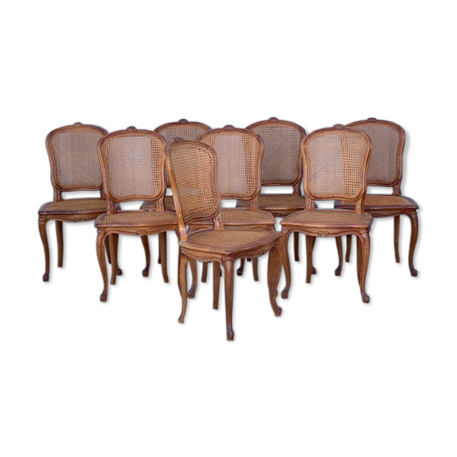 8 chairs