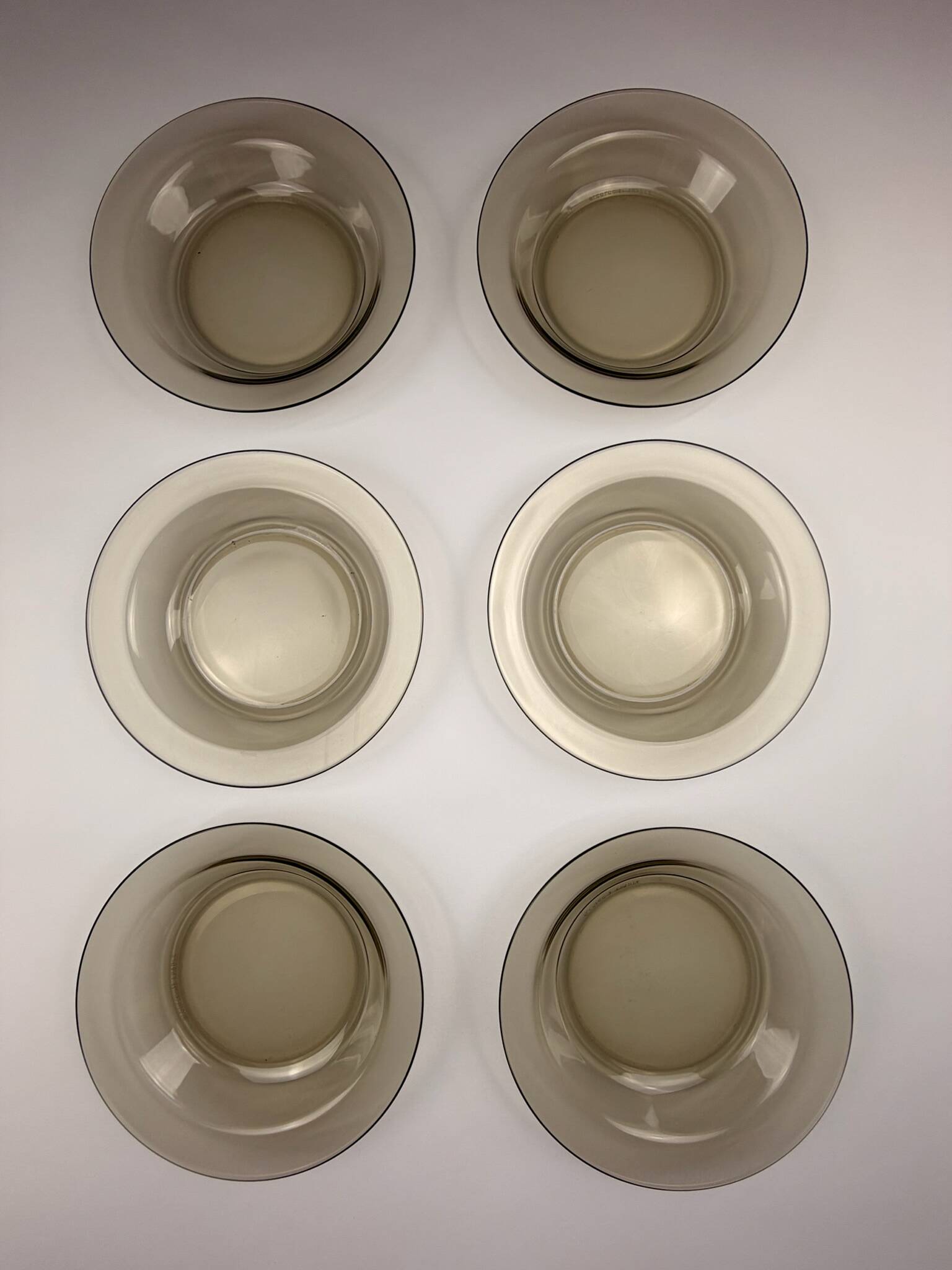 Deep plates Arcoroc France