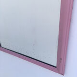 18x25cm pink metal mirror