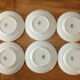 6 Flat plates in Iron Earth Moulin des Loups model Wilbur Lot 3