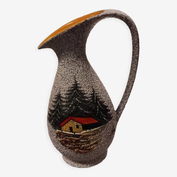 Vase céramique signé Tess