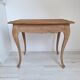 Occasional table, antique desk in solid oak in Louis XV style.