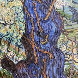 Huile sur toile vue du Brabant