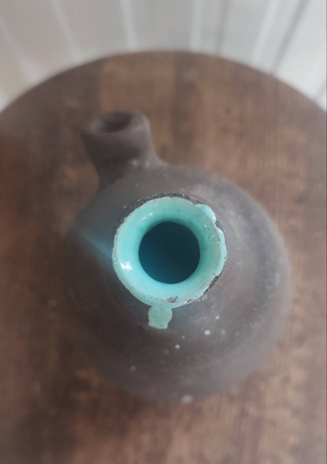 Pichet , cruche en grès signée CK céramique vintage 1960-1970