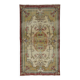 ONE-OF-A-KIND TURKISH HANDWOVEN VINTAGE RUG - RUSTIC VINTAGE CHARM 210X 120