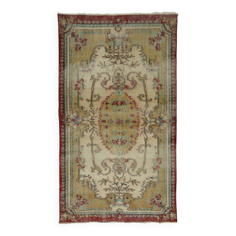 Tapis vintage turc tissé à la main