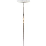Lampadaire en laiton tripode
