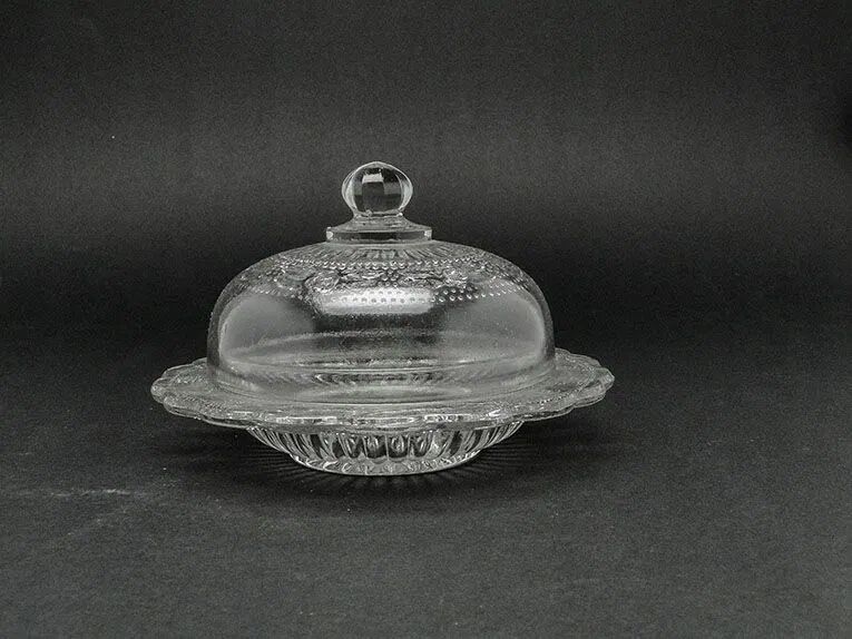 A6M Huta Krosno butter dish - canon no. cat 155