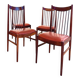 Rosewood chair and leather model 422 by Arne Vodder